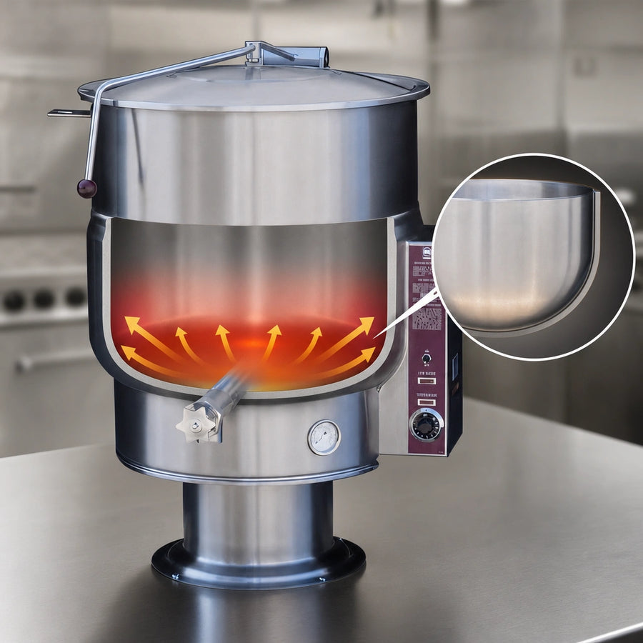 Hemispherical Kettle Bottom
