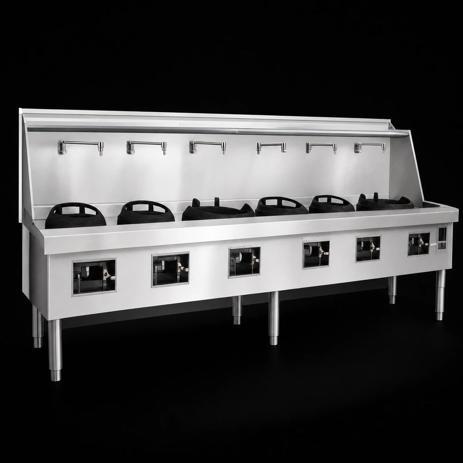 Backsplash-Mounted Swing Faucets