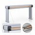 Thumbnail image #4 for Hatco Glo-Ray Designer Single Unlighted Strip Heater, 75-1/2 Inch Wide, Aluminum, 1275 Watt