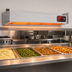 Thumbnail image #4 for Nemco 60-Inch Single Unlighted Infrared Strip Heater Bar Heater, On/Off Toggle Switch, 120V
