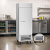 Thumbnail image #4 for Beverage-Air Horizon Series 25.97 Cu. Ft. One-Section Reach-In Refrigerator with Solid Locking Door and Bottom-Mounted Self-Contained Refrigeration