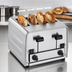 Thumbnail image #4 for Waring Commercial Heavy-Duty 4-Slot Switchable Bread/Bagel Pop-Up Toaster
