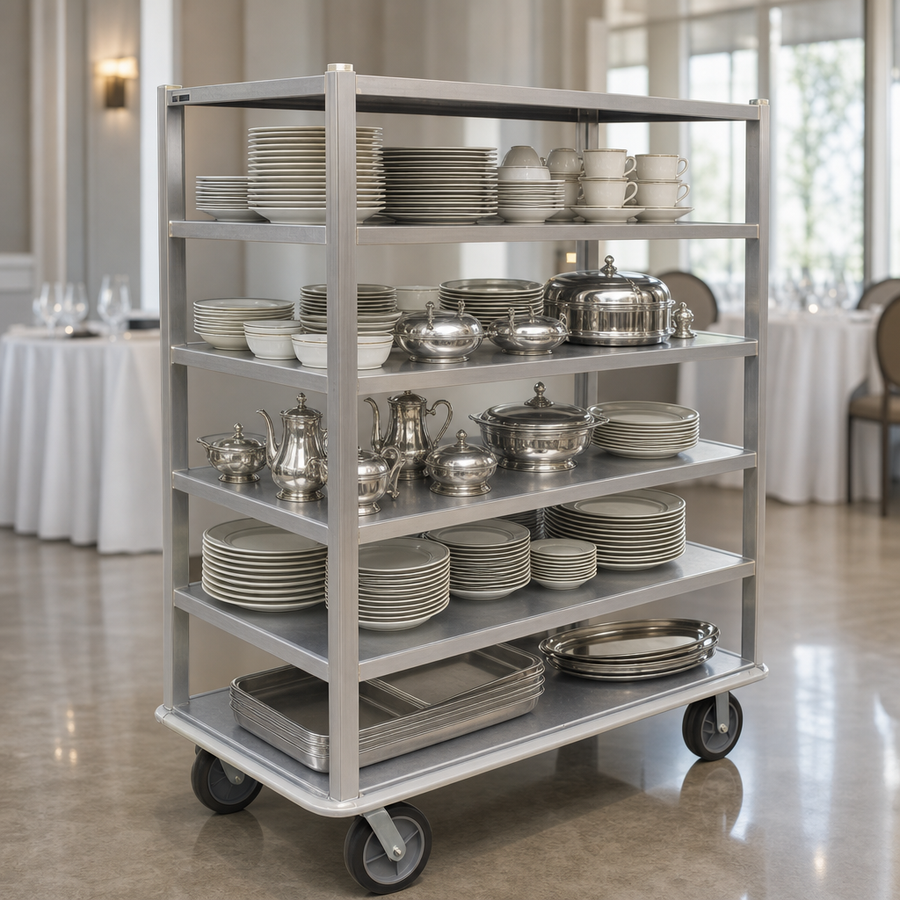 Five-Shelf Capacity