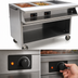 Thumbnail image #4 for Spec-Master Mobile Sealed-Well Electric Hot Food Table, 2 Wells, 208V, 33 Inch W x 32-1/4 Inch D