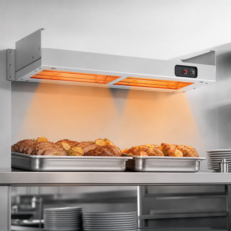 Product image #4 for Nemco Dual 36-Inch Infrared Strip Heater with Infinite Temperature Control, 120V