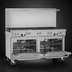 Thumbnail image #4 for Southbend Ultimate 60-Inch Gas Restaurant Range with 9 Open Burners and 2 Standard Ovens