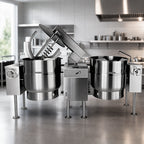 Thumbnail image #4 for Crown ELTM-100-2 Twin 100 Gallon Electric Tilting Mixer Kettles
