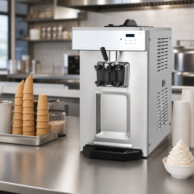 Product image #8 for Spaceman USA High-Output Countertop Pressurized Soft Serve Ice Cream Machine, Single Flavor, 3.4 Qt Cylinder