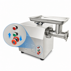 Thumbnail image #4 for Uniworld Foodservice Equipment TC-32EN Commercial Meat Grinder, 2 HP Gear-Driven, 110V, Stainless Steel Bench Model