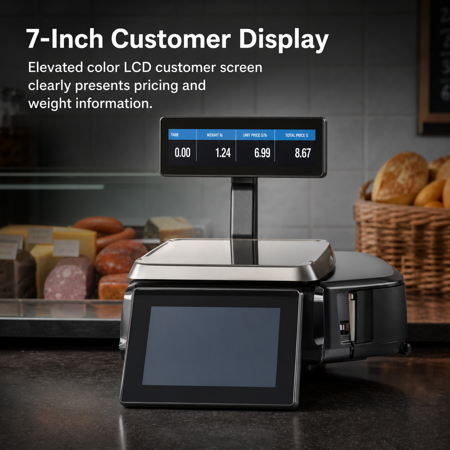 7-Inch Customer Display