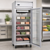 Thumbnail image #4 for Continental Refrigerator 1FXNGD One-Section Extra-Wide Display Reach-in Freezer with Glass Door