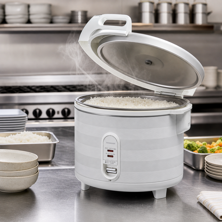 Product image #4 for Panasonic SR-2363FH Commercial Automatic Rice and Grain Cooker/Warmer, 40-Cup Cooked Capacity, 120V