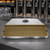 Thumbnail image #4 for Micro Matic Surface-Mount Drip Tray Trough with Tower Plate, 21-1/2 in. x 16-1/4 in., Stainless Steel with PVD Brass Screen