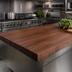 Thumbnail image #4 for Boos Block American Black Walnut Full-Length Edge Grain Kitchen Countertop, 96 x 27 x 3 Inch, Flat Top