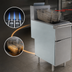 Thumbnail image #5 for General GFF3-40N Natural Gas Floor Fryer, 40 lb Capacity