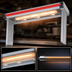 Thumbnail image #4 for Hatco Glo-Ray Designer High-Watt Infrared Strip Heater with Lights, 57.5-Inch, Aluminum, Single Rod