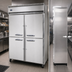 Thumbnail image #4 for Continental Refrigerator 2FESNHD Two-Section Extra-Wide Reach-In Freezer with Half Doors