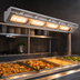 Thumbnail image #4 for Hatco Ultra-Glo 42-Inch Double Ceramic Infrared Foodwarmer