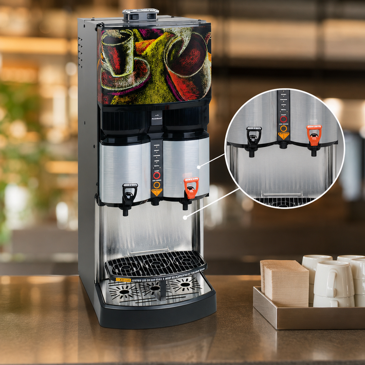 Product image #4 for BUNN Ambient Liquid Coffee Dispenser with 2 Dispense Heads