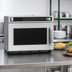 Thumbnail image #4 for Amana Commercial HDC12A2 Heavy Volume Countertop Microwave Oven, 0.6 Cu. Ft., 1200W, Window Door, Top Controls
