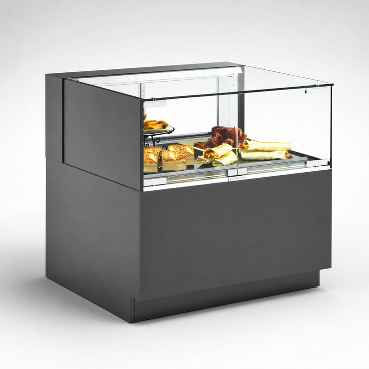 Product image #4 for Reveal Heated Self-Service Hot Food Display Case, Freestanding, 35-3/4 Inch Wide