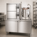 Thumbnail image #4 for Crown ECX-10-6 Two Compartment Electric Convection Steamer with 6 Gallon Kettle