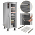 Thumbnail image #4 for FWE TS-1633-36 Mobile Heated Pizza Holding Cabinet, 36 x 16-18.5 Inch Pizza Box Capacity