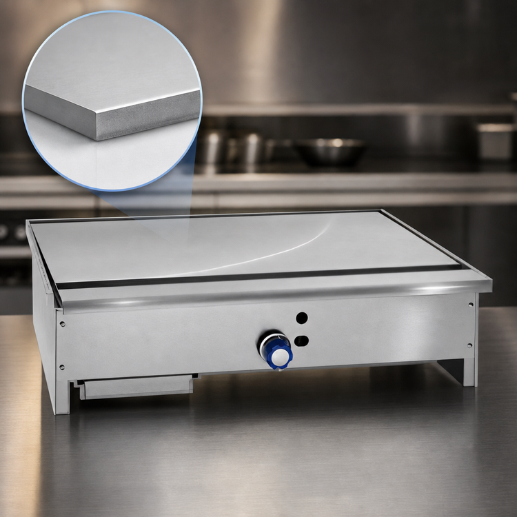 Product image #4 for Imperial ITY-36 36-Inch Countertop Gas Teppan-Yaki Griddle with 3/4-Inch Polished Steel Plate