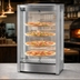 Thumbnail image #5 for KoolMore 12-Inch Floor Model Commercial Heated Pizza Display Warmer with 4 Rotating Racks