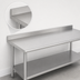 Thumbnail image #4 for Duke Manufacturing Deluxe Stainless Steel Work Table with 1-1/8 Inch Straight Riser, 108 x 36 Inches
