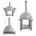 Thumbnail image #4 for Omcan Portable Wood Burning and Propane Gas Countertop Pizza Oven