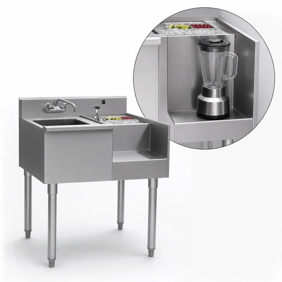 Left-Side Blender Recess