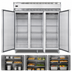Thumbnail image #4 for Continental Refrigerator Designer Line DL3W-HD Three-Section Standard Depth Heated Holding Cabinet