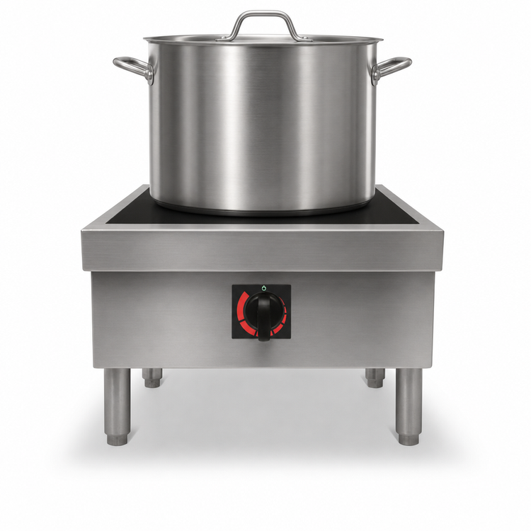 Product image #4 for CookTek MSP7000-200 Freestanding Stock Pot Induction Range