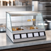 Thumbnail image #4 for Antunes DCH-220 Countertop Heated Display Cabinet, 2-Pan, Curved Glass