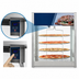 Thumbnail image #5 for KoolMore KM-HPD4-18 Floor Model Self-Service Heated Hot Food Display Case with Humidity Control, 4 Shelves, Stainless Steel