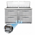Thumbnail image #4 for Continental Refrigerator Mighty Top SW60N24M-FB-D 60
