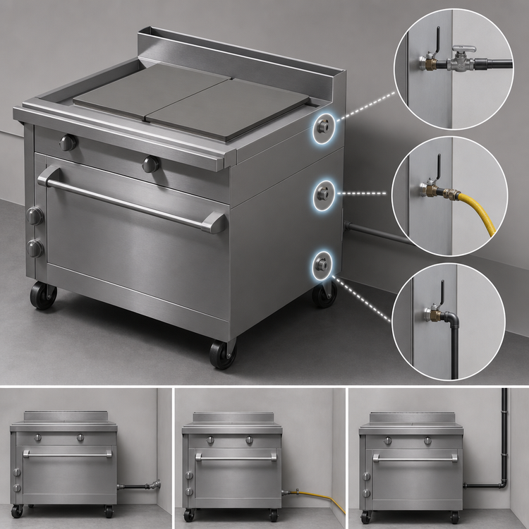 Product image #4 for Titan JMRH-60IP 60" Modular Gas Plancha Range