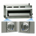 Thumbnail image #4 for Imperial Restaurant Series 36-Inch Electric Range-Match Salamander Broiler, 6 kW