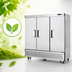 Thumbnail image #4 for Everest Refrigeration EBF3 Three-Section Bottom-Mount Reach-In Freezer, 71 Cu. Ft.