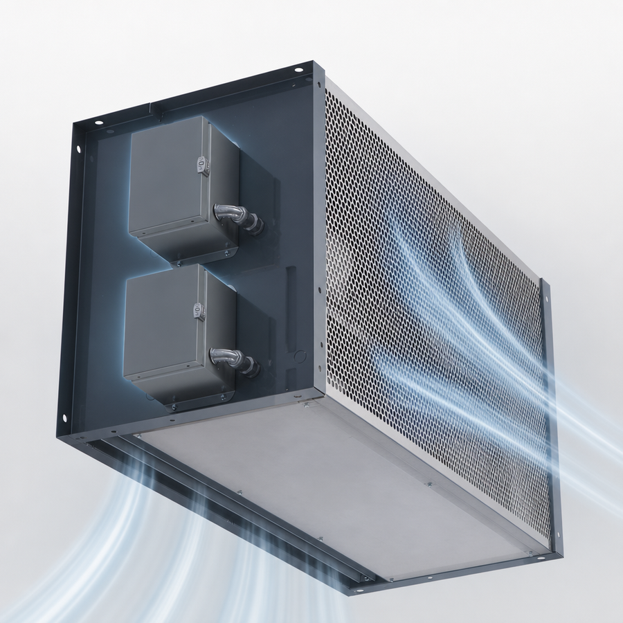 Dual 1 HP Direct-Drive Motors