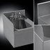 Thumbnail image #4 for Advance Tabco Prestige Left Welded Side Splash for 20-Inch Unit