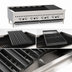 Thumbnail image #4 for Vulcan VCCB36 36-Inch Countertop Gas Charbroiler with 6 Cast Iron Burners