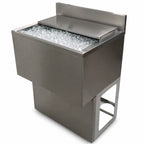 Thumbnail image #5 for BK Resources UBB-18-IBCP36-7 36-Inch Underbar Ice Bin with 7-Circuit Cold Plate, 100 lb Capacity, Stainless Steel, 4-Inch Backsplash