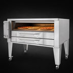 Thumbnail image #4 for Bakers Pride Super Deck Series Y-600 Gas Pizza Deck Oven, 1 Deck, 60" x 36" FibraMent Stone Hearth, Stainless Steel
