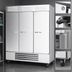 Thumbnail image #5 for Beverage-Air Vista® Series Three-Section Reach-In Refrigerator, 70.19 Cu. Ft., Solid Doors, Bottom-Mount Self-Contained