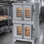 Thumbnail image #4 for Garland Signature MCO-ES-20-S-SIGNATURE Full-Size Double-Deck Electric Convection Oven, Solid-State Controls, 24-Inch Cavity, Window Doors