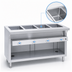 Thumbnail image #4 for Thurmaduke E-4-DLPG Electric 4-Well Full-Size Steamtable Unit with Open Storage Base