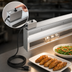 Thumbnail image #4 for Vollrath Cayenne® 24-Inch Single Strip Heat Lamp with Sheathed Cal-Rod Element, Aluminum Housing, 550W, 120V