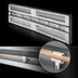 Thumbnail image #4 for Hatco Glo-Ray 108-Inch Lighted Dual Infrared Strip Heater